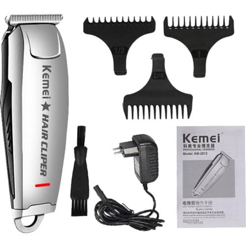 KM2812 Professional Hair Clipper Beard Trimmer mens hair trimmer LCD digital display cordless haircut electric razor shaver