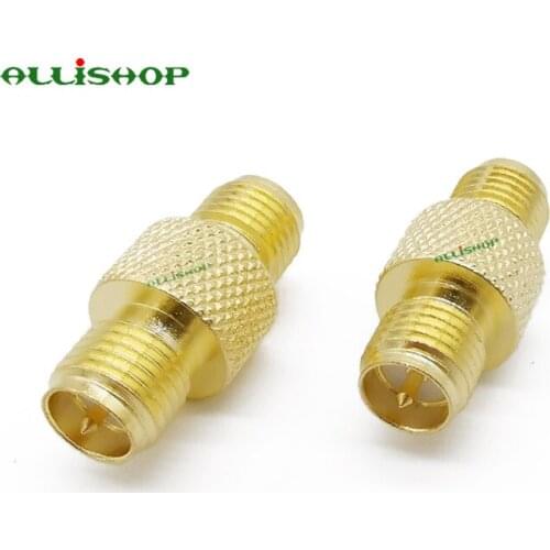 RF SMA Connector Goldplated RP SMA Female Jack Switch RP-SMA Female Jack RF Adapter Convertor for FPV Drone Wi-Fi Antenna