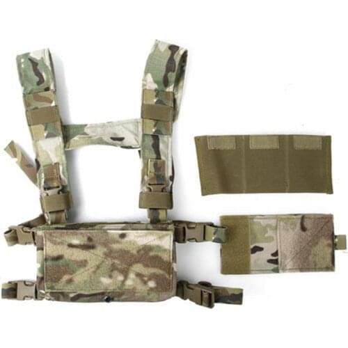 SS Chest with Lightweight Tactical Vest Multicam Imported Fabrics TMC3121-MC