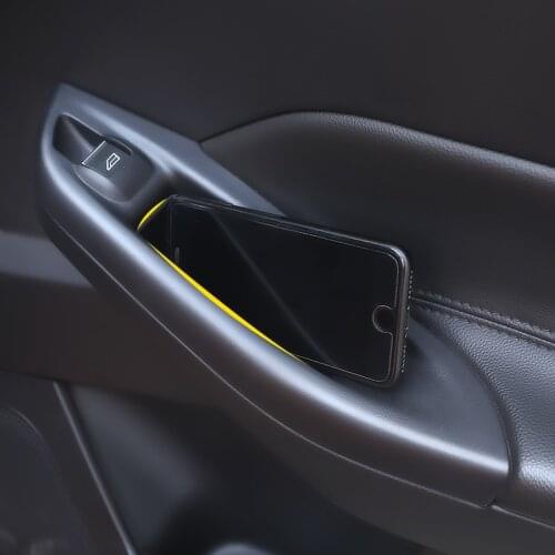 Car Styling Rear Door Handle Glove Box Armrest Container Storage Box for Ford New Focus 3 4 MK3 MK4 2012 - 2017