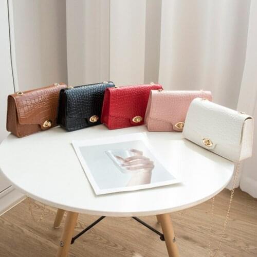 Shoulder Bags For Women Small Square Bag Little Fashion Leather Mobile Female Soft Purse Summer PU classic lovely Phone Chain