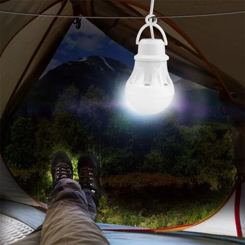 LED Camping Light Portable LED Tent Lantern For Camping Hiking BBQ Emergency Light Hanging Lamp for Outdoor Bulb