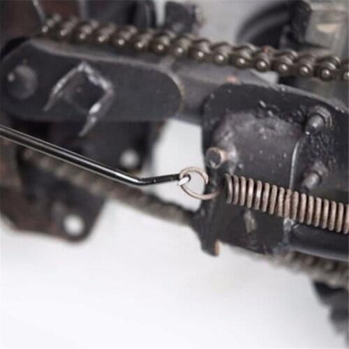 Stainless Steel T-Handle Simple Installing Removing Exhaust Stand Spring Hook Puller Tools For Motorcycle Motocross Motorbike