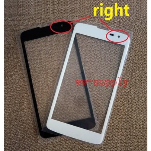 For LG K7 X210 X210/DS Top Outer Lens Glass Front Screen Panel (No touch) Replacement + Sticker Adhesive + Kits