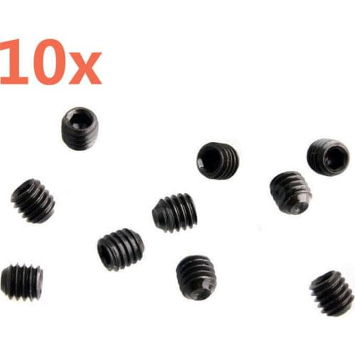 02099 HSP 1/5 Parts 10pcs Hex head Grub Screw 4*4 For 1/8 RC Car Nitro Buggy Truck Camper Pro Battle Savagery LACEREA Camelry