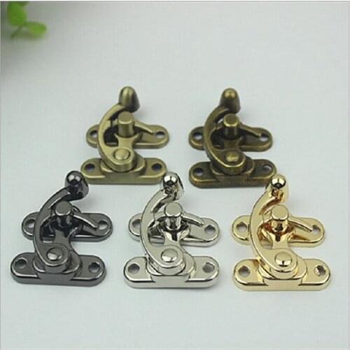 10 pieces / lot) handbag luggage suitcase access control gift box die-cast lock luggage hardware accessories