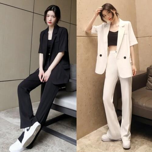 C xin OO er L Women's Business Trouser Suits