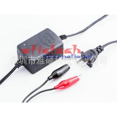 By dhl or ems 50pcs Hot 12V Sealed Lead Acid Rechargeable Battery Charger For Car motorcycle Truck hot sale black