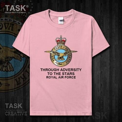 KIDS Royal Air Force PILOT cotton hiking short sleeve t-shirt BOYS GIRLS military uniforms unisex special forces sports tshirts