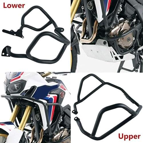 For Honda CRF 1000L 1000L Africa Twin ABS CRF1000L 2016-2017 Motorcycle Crash Bar Engine Guard Bumper Stunt Cage Frame Protector