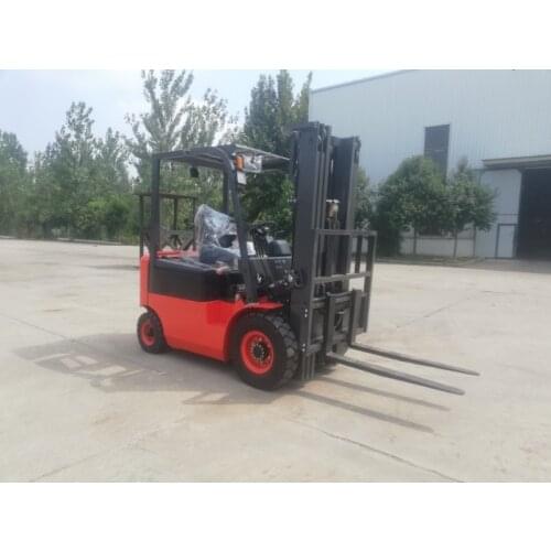 SYNBON Electric Forklift 1.5Ton Capacity Fork Lift Truck Hydraulic Stacker With Side Shifter And 3 Stage