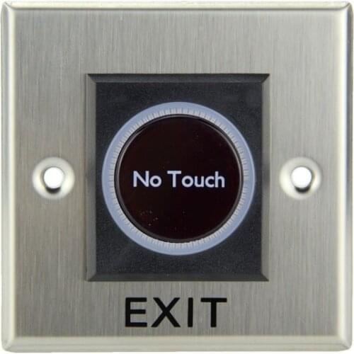 No touch IP-55 304 Stainless steel Infrared Door Release exit button for door access control system