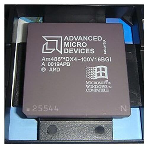 Integrated Circuit Microprocessor Electronic Component Original PGA AM486DX4-100V16BGI IC