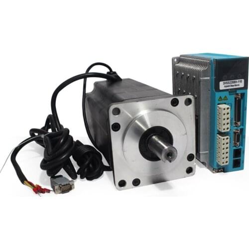 JMC AC220V 130 high speed closed loop motor driver kit 130HSE37N 37N.M 1000rpm + 3HSS2208H With encoder servo stepper drive