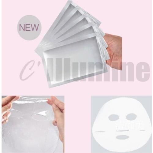 5x UNLABELLED Seaweed Collagen Mask Sheet Replenishment Repair Moisturizing Cosmetics 5pieces