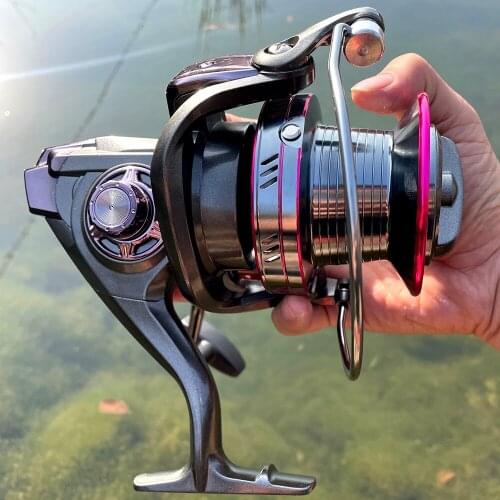Metal Spool Fishing Reel Ultral Light High-speed 4.0:1 Spinning Reel 12+1BB 8kg Max Drag Casting Wheel