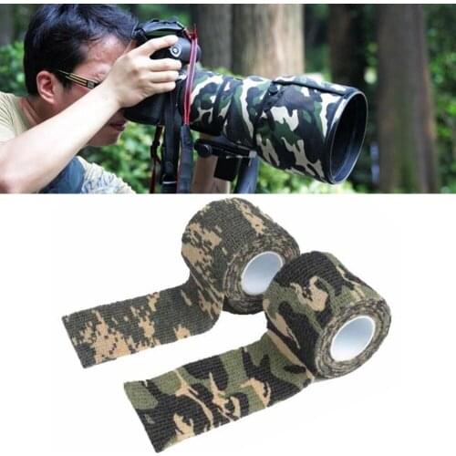 Hunting Shooting Wrap Tool Bicycle Sticker Camouflage Army Stealth Camo Tape Waterproof Wraps Outdoor Camping Accessories