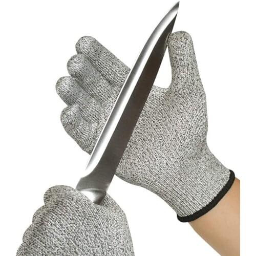 Food Grade Cut-resistant Gloves Slaughter Woodworking Kitchen Garden Fishing Men Protective Outdoor Wild Gloves Driving Gloves