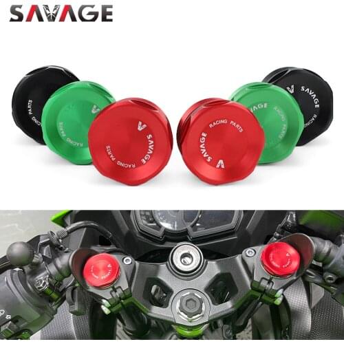 Front Fork Bolts Cap For HONDA NC700 NC750 S/X/D CTX700 VTX1300 S/C/R/T NC700X NC750X NC750S Motorcycle CNC Decorative Top Cover