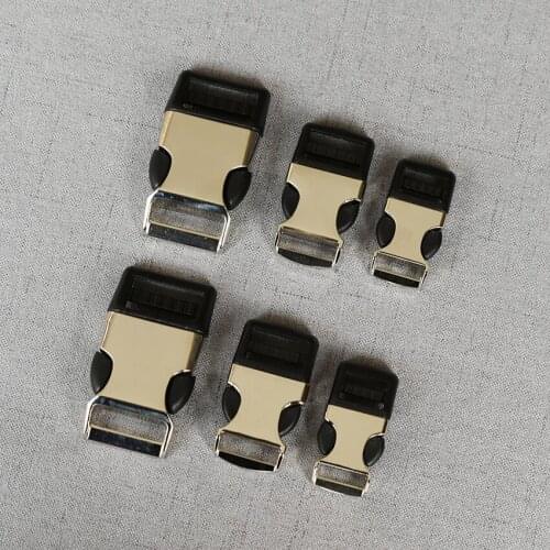 20 Pcs/Lot 15mm/20 mm/25 mm Plastic Release Buckle For Paracord Bracelet Dog Cat Collar Sewing Diy Accessories Seat Belt Buckle