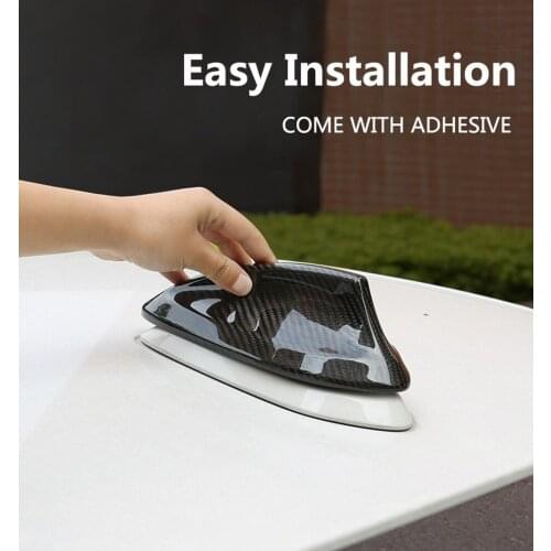 Suitable Series3 Series 5 Series for bmw e92 m3 f10 F15F30 Modified Dry True Carbon Fiber Antenna car accessories shark antenna