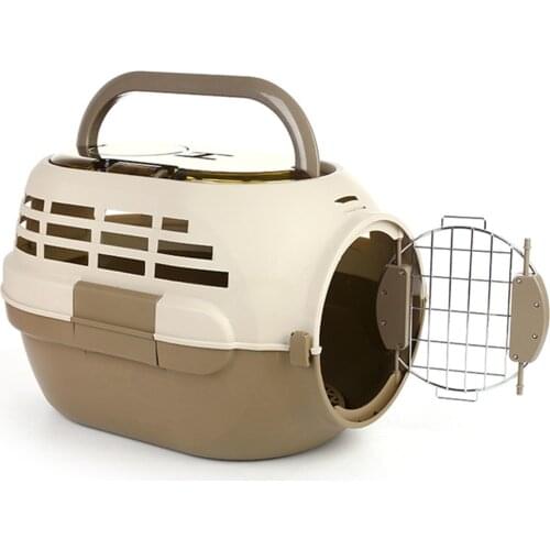 Puppy Air Plane Transport Box Breathable Cat Dog Pet Outdoor Travel Carrier Box For Cats And Small Dogs Pet Cat Cage