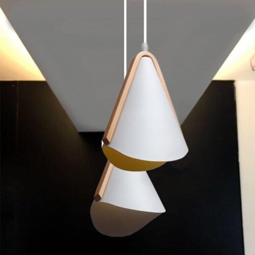 Nordic Wood Ceiling Pendant Light Pendant Lights Kitchen Home Decor Indoor Lighting Dinning Room Lights Hanglamp Post Modern
