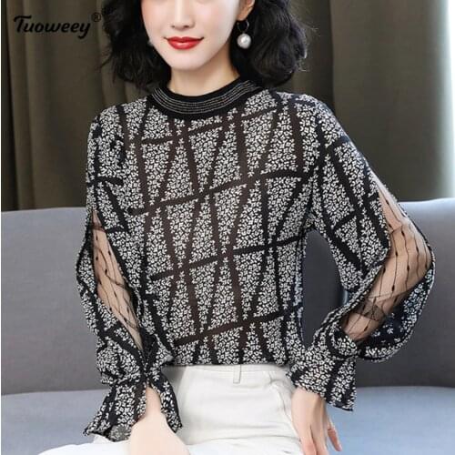 Блузки в клетку Tuoweey China At AliExpress