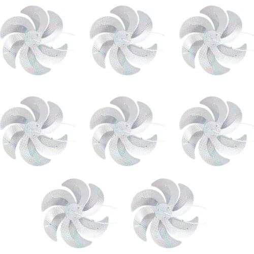 Winnower Anti-bird Windmill Gardening Tools Bird Repellent Farm Decor 8pcs Scare Birds Patio For Kids' Toy Reflective Pinwheels