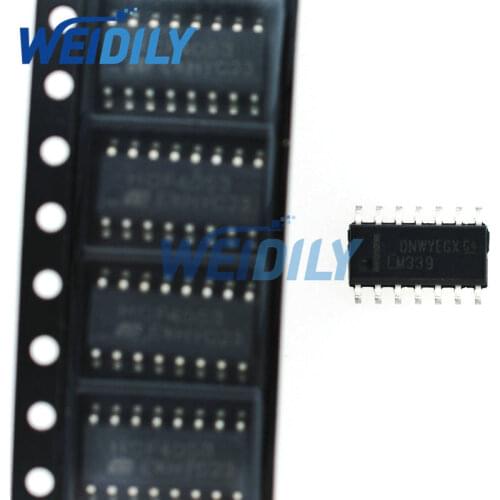 10PCS/LOT LM339 LM339G LM339DR SMD Amplifier SOP-14 SOIC14 IC New