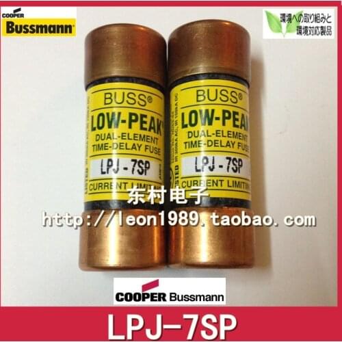 US Fuse BUSSMANN LOW-PEAK fuse LPJ-8SP 8A LPJ-7SP 7A