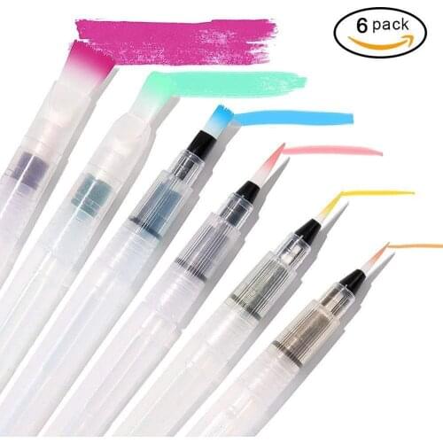 Акварельные кисти для рисования Bajotien China At AliExpress