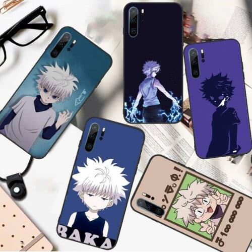 Anime HUNTER×HUNTER Killua Zoldyck Phone Case For Huawei honor Mate P 9 10 20 30 40 Pro 10i 7 8 a x Lite nova 5t