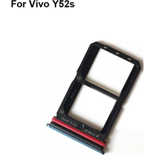 For Vivo Y52s New Tested Good Sim Card Holder Tray Card Slot For Vivo Y 52s Sim Card Holder Replacement VivoY52s