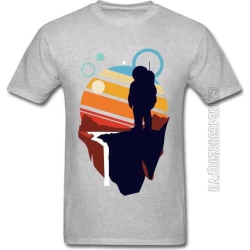Astronaut Adventure Art Occupy Planets Mens Tops T-Shirt Good Quality Custom Personalized Tops T Shirt Summer Autumn Tshirts