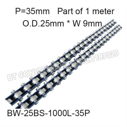 Blue frame cutting wheel conveyor 35 Pitch / Wheel O.D. 25mm * Width 9mm heavy loading factory supply