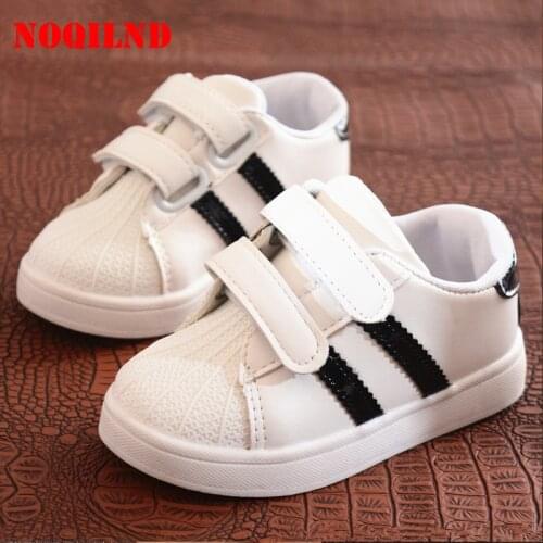 Boy Sneakers For Kids Shoes Baby Girls Toddler Shoes Fashion Brand White Casual Light Soft Sports Childrens Sneakers 1 2 3 4 5