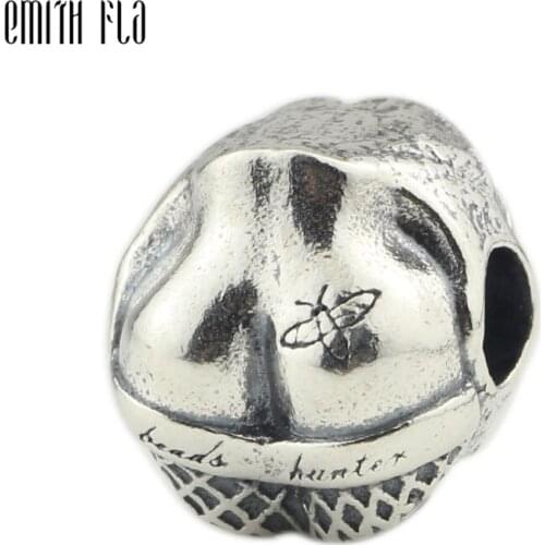 Fashion Sexy Hip Charms Silver 925 Original Beads Fit Original Brand Bracelet Jewelry Vintage Bead for Jewelry Making Beads