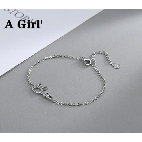 A Girl' Fashion Cute Carrot Rabbit Bracelet For Daughter Kids Girls Sweet Lovely Bracelet Women Jewelry Birthday Gifts