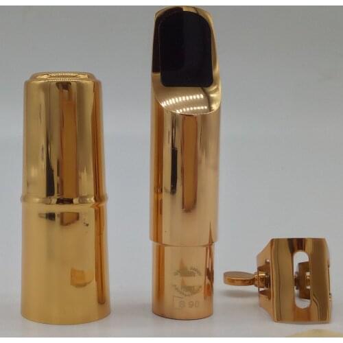 Music Fancier Club Professional Tenor Soprano Alto Saxophone Metal Mouthpiece S90 Sax Mouth Pieces Accessories 90 Size 5 6 7 8 9