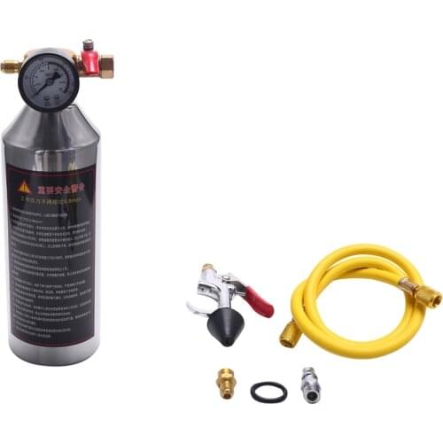 Car Air Conditioning Pipe Cleaning Bottle A/C Flush Kits Canister for Clean Tool