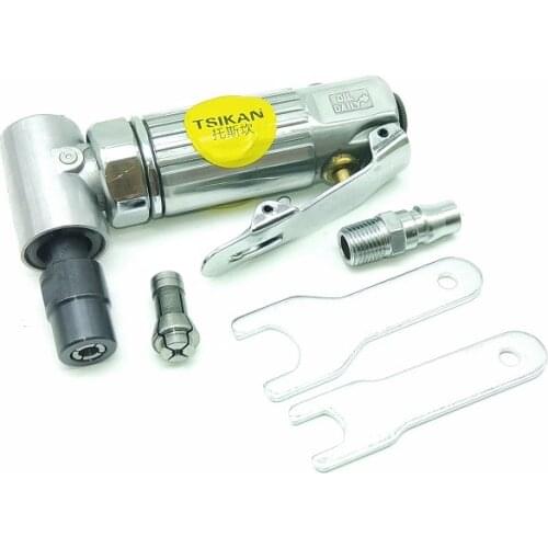New 1pcs Mini 3&6MM Pneumatic Angle Die Grinding Machine 90 Degree Grinder High Quality Air Tools