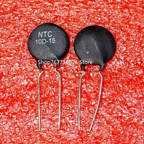 10PCS/LOT MF72 10D15 NTC 10D-15 15MM 10D-13 DIP-2 Thermal Resistor New orginal