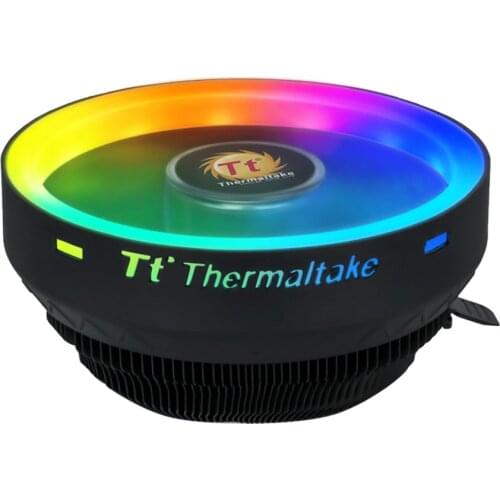 Thermaltake Tt CPU Cooler Cooling Fan Silent 12V RGB LED Lighting Effect PC Computer Heatsink Radiator for Inter LGA 115X