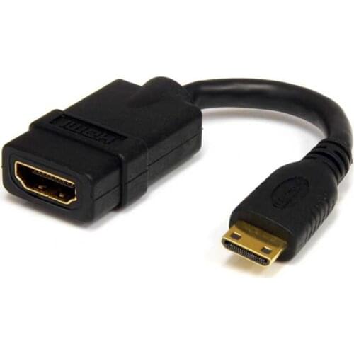 Original For StarTech.com 5 in. HDMI Mini HDMI Adapter - Audio & Video - Compact - HDMI - HDMI to Mini HDMI (HDACFM5IN)