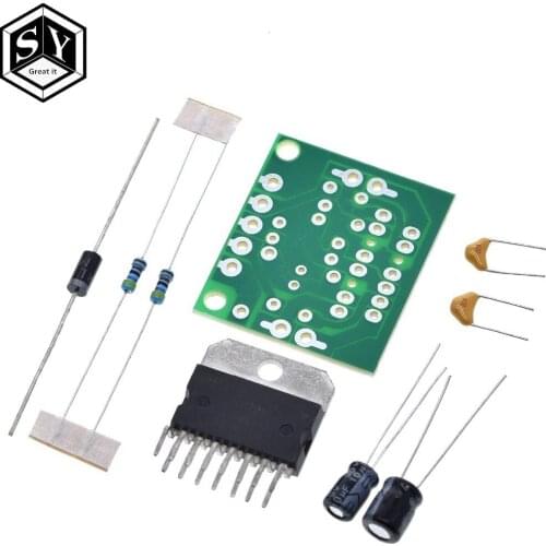 1set TDA7297 amplifier board spare parts dc 12v grade 2.0 dual audio encoding 15w electronic diy kit Rated 4.9 /5 based on 328
