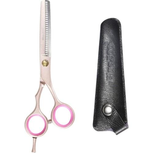 Stainless Professional Shears Hair Styling Scissors With PU Leather Case
