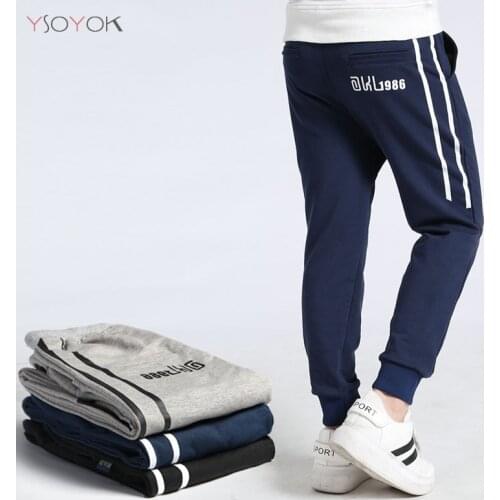 Teenage Boys Pants Cotton Spring Kids Trousers Sports Pants For Boys Children Autumn 5 6 8 10 12 14 Year Casual Kids Boy Clothes