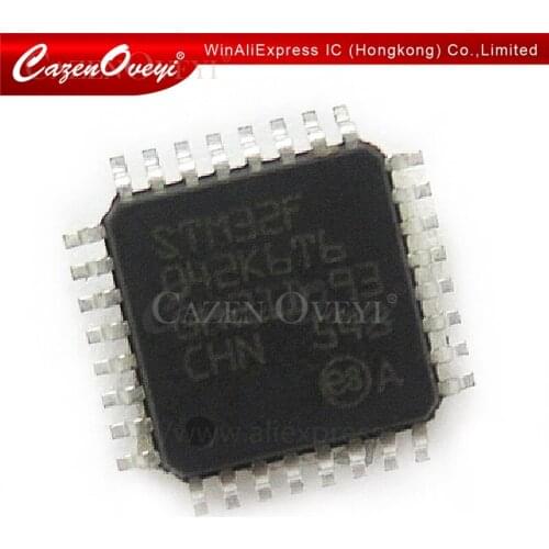 1pcs/lot STM32F042K6T6 STM32F042 QFP-32 In Stock