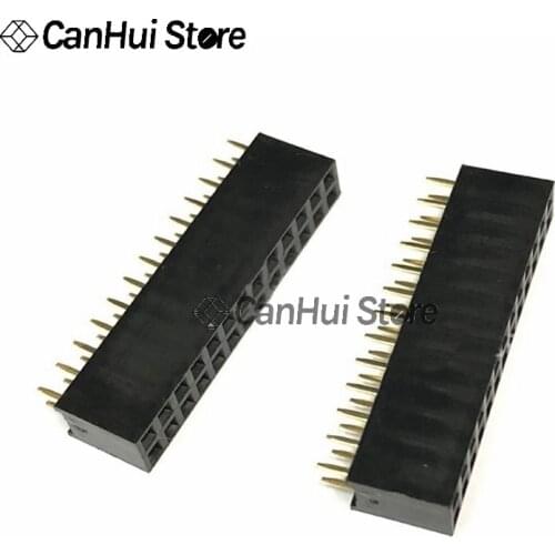 10 pcs Pitch 2.54mm 2x13 Pin 26 Pin Female Double Row Straight Header Connector